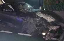 Kronologi Mobil Sport Toyota Supra Hancur Tabrak Tiang di Jalan MH Thamrin
