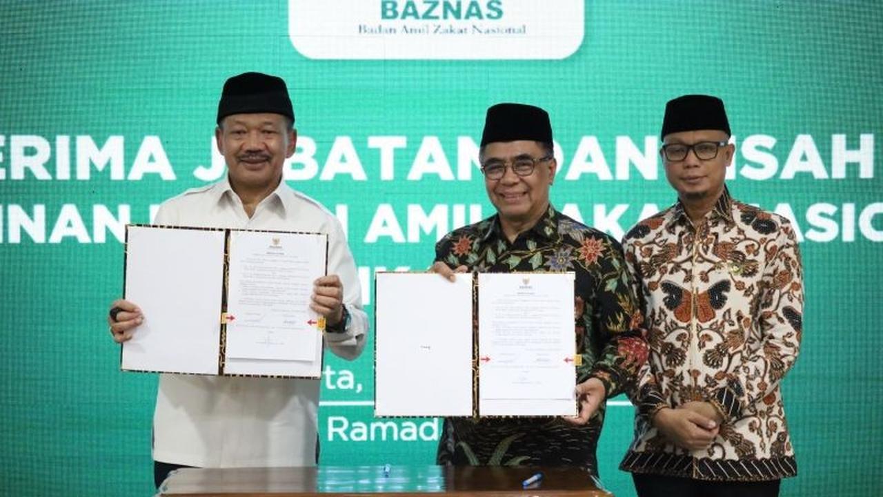 Sodik Mudjahid Resmi Jabat Ketua Baznas RI, Siap Lanjutkan Kebaikan dan Perangi Korupsi