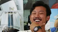Denny Sumargo saat berkunjung ke redaksi Liputan6.com (Liputan6.com/Herman Zakharia)