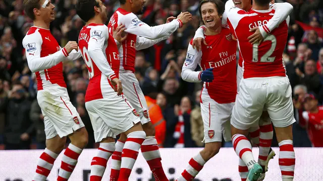 "Diesel" Arsenal Mulai Panas, Gulung Stoke 3 Gol Tanpa Balas