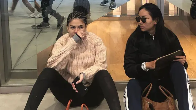 Nikita Mirzani dan Kalina Ocktaranny