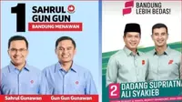 Profil dan Rekam Jejak Paslon Bupati dan Wakil Bupati Bandung, Saling Sikut Duet Politisi-Aktor Film