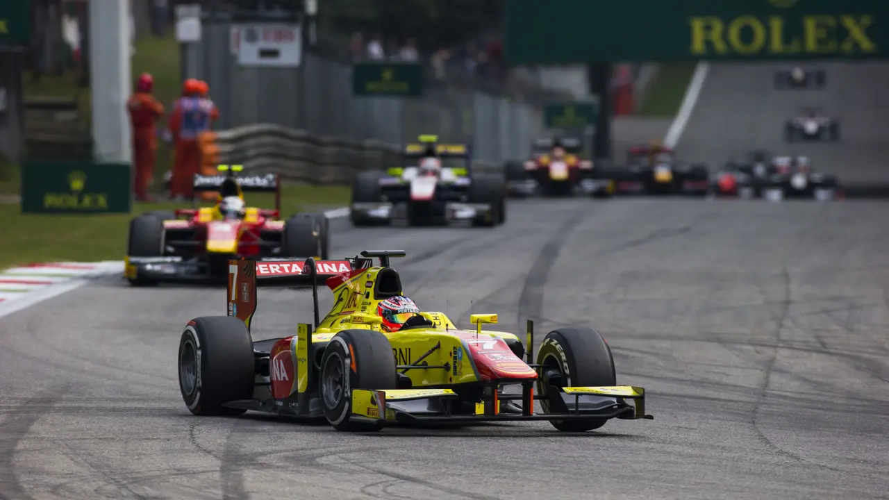 Pembalap Pertamina Campos Racing Mitch Evans (GP2 Media Services)