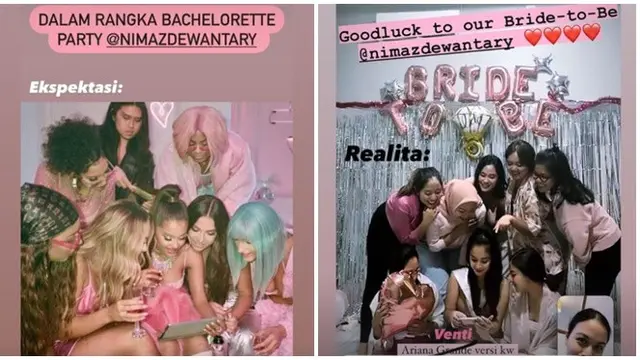 Segera Lepas Masa Lajang, Ini 6 Momen Bridal Shower Nimaz Dewantary