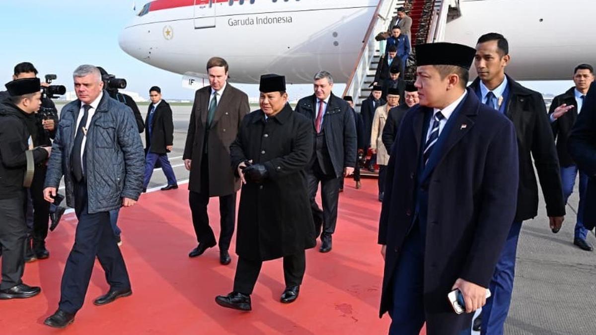 Prabowo Tiba di Moskow untuk Bertemu Vladimir Putin, Ini yang Akan Dibahas