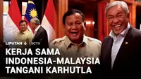 Prabowo Terima Wakil PM Malaysia, Bahas Penanganan Karhutla
