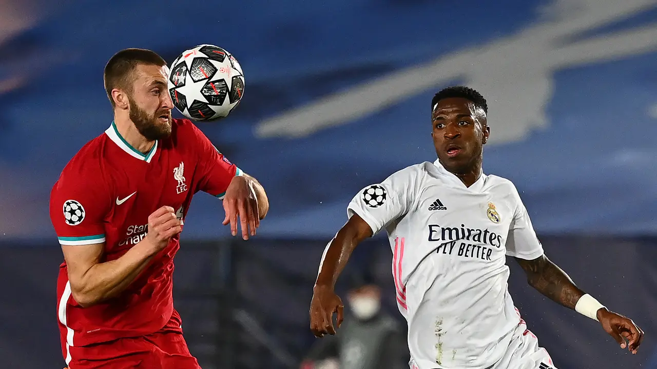 Real Madrid vs Liverpool di Liga Champions