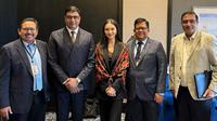 Potret Raline Shah Lakukan Kunjungan Kerja ke India (credit: instagram/ralineshah)