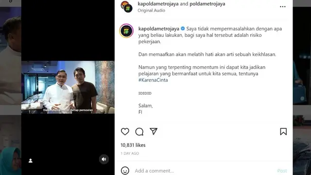 Kasus Penyuntingan Biodata Kapolda Metro Jaya Irjen Fadil Imran di Laman Wikipedia.