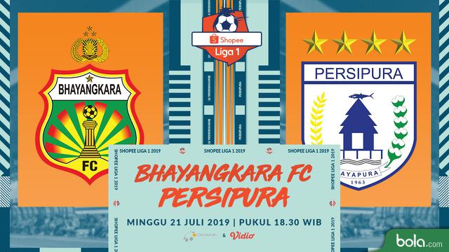 Bhayangkara FC Vs Persipura Jayapura
