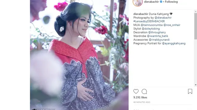 Kahiyang Ayu (Foto: Instagram)