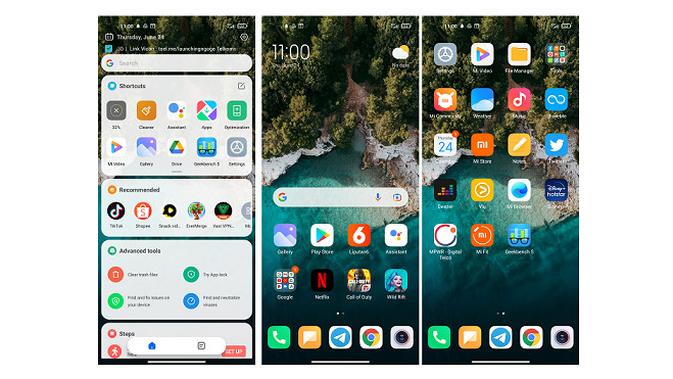 Xiaomi Mi 11 Lite yang menjalankan MIUI 12 berbasis Android 11 (Liputan6.com/Agustinus M. Damar)