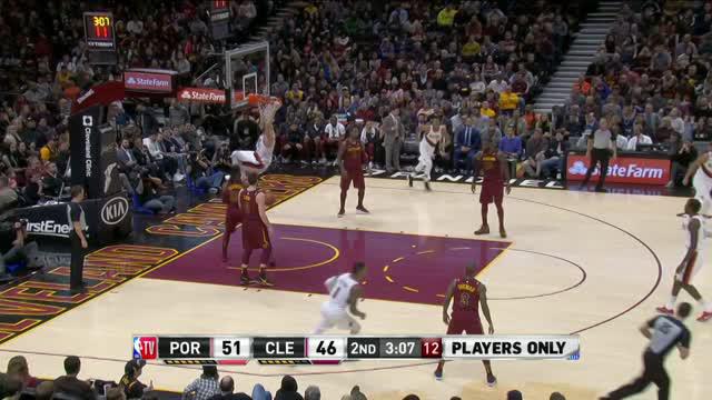 Berita video game recap NBA 2017-2018 antara Cleveland Cavaliers melawan Portland Trail Blazers dengan skor 127-110.