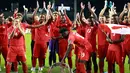 <p>Kanada memang tak memiliki sejarah bagus di ajang Piala Dunia. Inilah kali kedua mereka ambil bagian setelah yang pertama di Piala Dunia 1986. Kanada borpotensi menjadi ancaman khususnya di Grup F yang berisi Belgia, Maroko, dan Kroasia. Pasalnya, tim tersebut dihuni oleh dua pemain top yang bermain di klub beken Eropa, yaitu Alphonso Davies (winger Bayern Munich) dan Jonathan David (striker Lille). (Getty Images via AFP/Vaughn Ridley)</p>