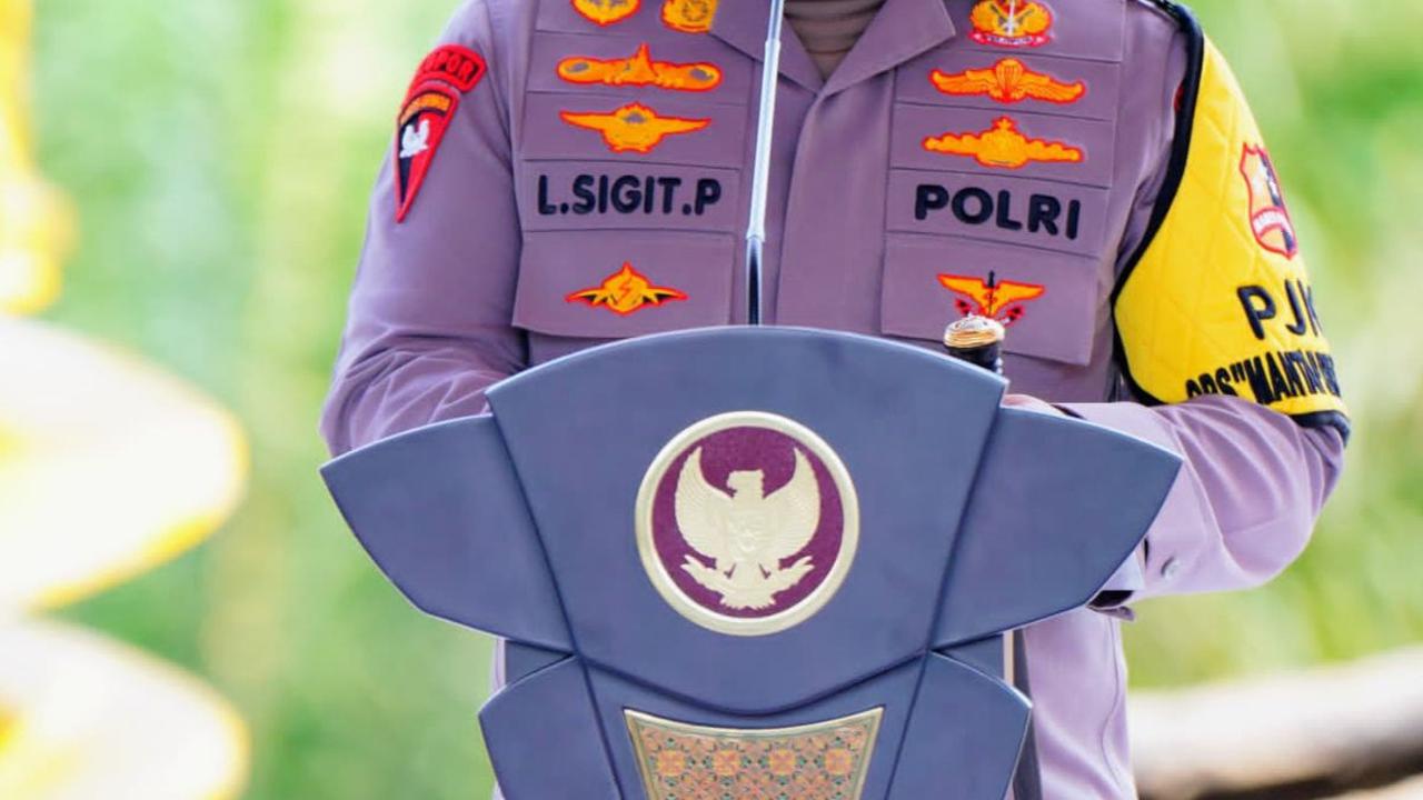 Di Depan Jokowi, Kapolri Jenderal Sigit Tegaskan Sinergitas TNI-Polri Harga Mati