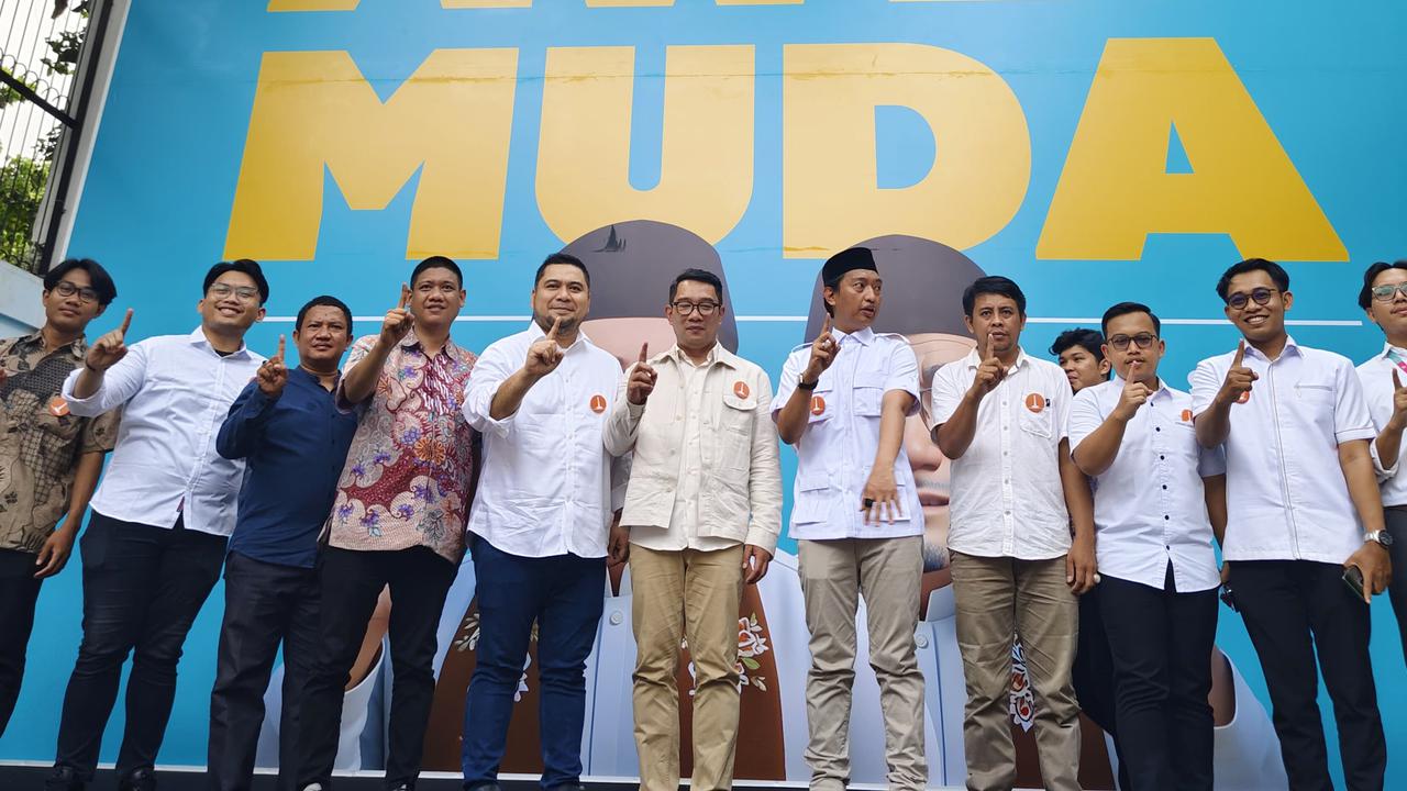 TKN Fanta Prabowo-Gibran Deklarasi Dukung Ridwan Kamil di Pilkada Jakarta 2024