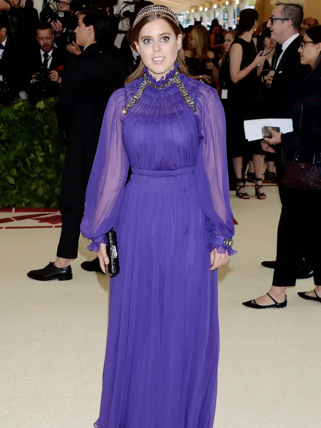 Putri Beatrice menghadiri Met Gala tahun 2018