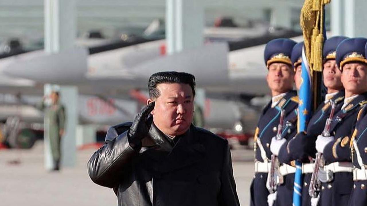 FOTO: Kunjungi Markas Angkatan Udara, Kim Jong-un Perintahkan Militer Korut Bersiap untuk Perang