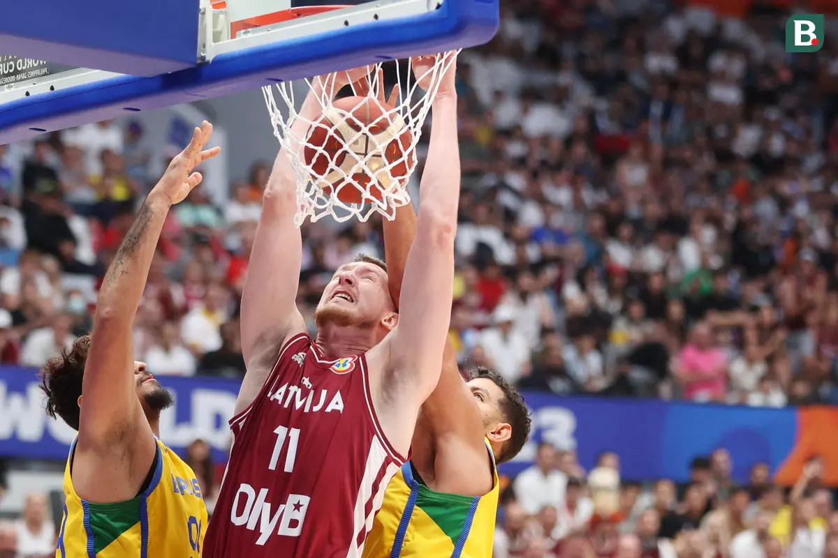 Foto: Dongeng Indah Latvia Berlanjut ke Manila, Davis Bertrans dkk Melaju ke Perempat Final Piala Dunia FIBA 2023
