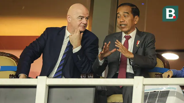 Gianni Infantino dan Jokowi