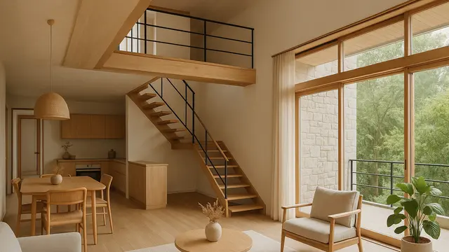 Contoh Rumah Tingkat Belakang