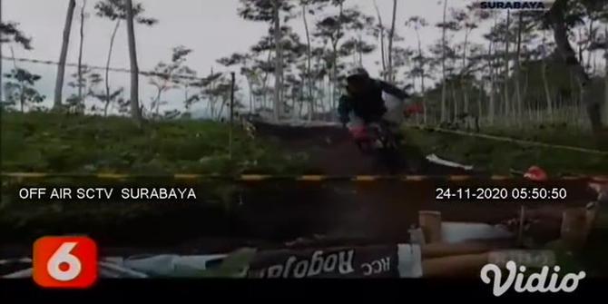 VIDEO: Bersepeda Downhill di Kaki Gunung Ijen Menantang Adrenalin