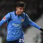 4. Kai Havertz (Bayer Leverkusen) - Kehandalan dalam menggiring bola dan menusuk pertahan lawan membuat gelandang muda ini mampu mencuri perhatian klub-klub besar Eropa. OVR 84 - 92. (AFP/Patrik Stollarz)