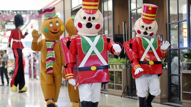Acara Jolly Christmas Town digelar di Main Atrium Aeon Mall BSD City