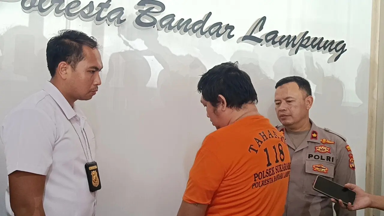 Ariya Putra Djayanegara, tersangka penipuan dan penggelapan sewa kos-kosan di Kota Bandar Lampung.  Foto : (Istimewa).