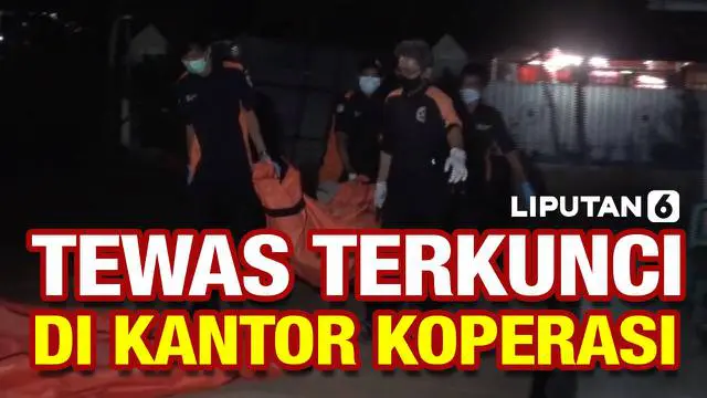 Seorang pria ditemukan tewas membusuk di dalam kantor koperasi di kawasan Meruya Utara Jakarta. Polisi terpaksa mendobrak pintu gedung koperasi yang terkunci rapat.