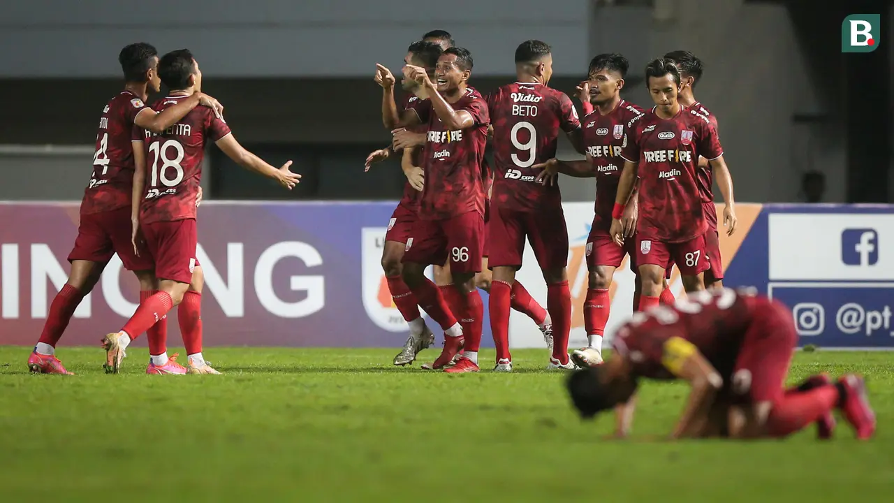 Foto: Didukung Langsung Kaesang Pangarep, Persis Solo Promosi ke BRI Liga 1 usai Comeback Atasi Martapura Dewa United di Semifinal Liga 2