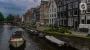 Kanal-kanal Amsterdam mulai dibangun pada abad ke-17, dan sampai saat ini masih berfungsi sebagai jalur transportasi. (merdeka.com/Arie Basuki)