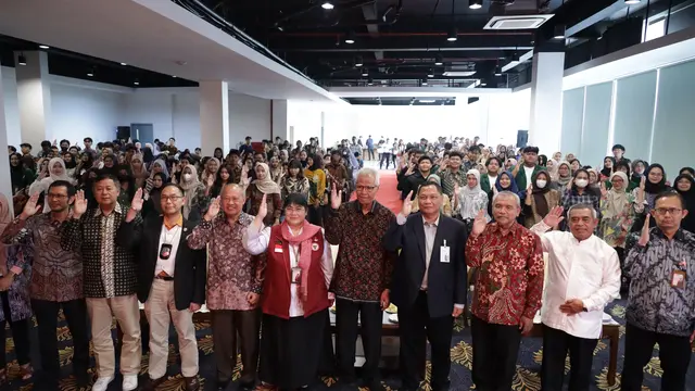 Badan Pembinaan Ideologi Pancasila (BPIP) menyelenggarakan Pembinaan Ideologi Pancasila melalui Seminar Nasional Bedah Buku "Pancasila dari Indonesia untuk Dunia" di Jakarta, Selasa (14/5).