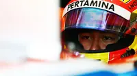 Rio Haryanto kurang beruntung di sesi kualifikasi GP Austria (twitter/Liputan6.com)