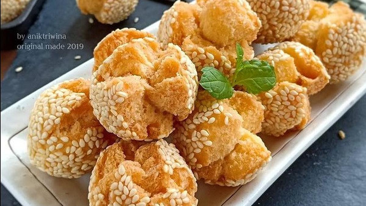 Resep Onde-Onde Ketawa Takaran Gelas, Praktis dan Merekah Sempurna