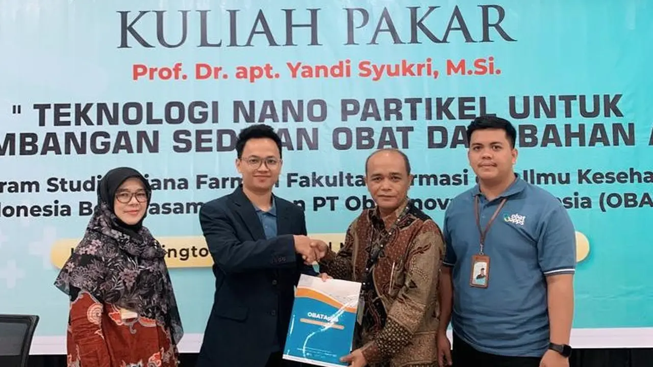USM Medan melakukan kerja sama dengan ObatApps dalam meningkatkan pendidikan kefarmasian di kampus. (Istimewa)