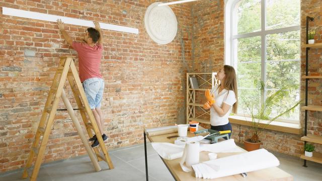 Ilustrasi renovasi rumah