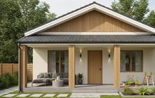 8 Inspirasi Desain Rumah 6x12 dengan Atap Pelana, Simple tapi Modern & Estetik!