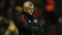 Ole Gunnar Solskjaer yang pensiun sebagai pemain pada Agustus 2007 bersama Manchester United, tercatat pernah menjuarai Liga Inggris sebanyak 6 kali bersama MU pada 1996/1997, 1998/1999 hingga 2000/2001, 2002/2003 dan 2006/2007. Saat banting setir sebagai pelatih, ia pernah menukangi dua klub EPL, Cardiff City dan Manchester United, namun tak sekalipun menjadi juara. (AFP/Ian Kington)