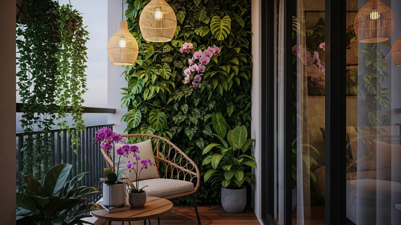 Oase Balkon: Ruang Relaksasi dengan Tanaman Gantung