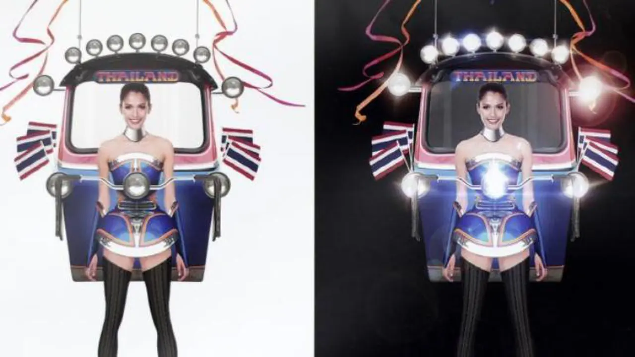 Mirip Bajaj, Kostum Miss Thailand Ini jadi Bahan Lelucon Netizen