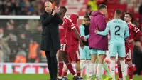 Liverpool Gagal Menang Lagi, Arne Slot Buka Suara soal Siulan Suporter