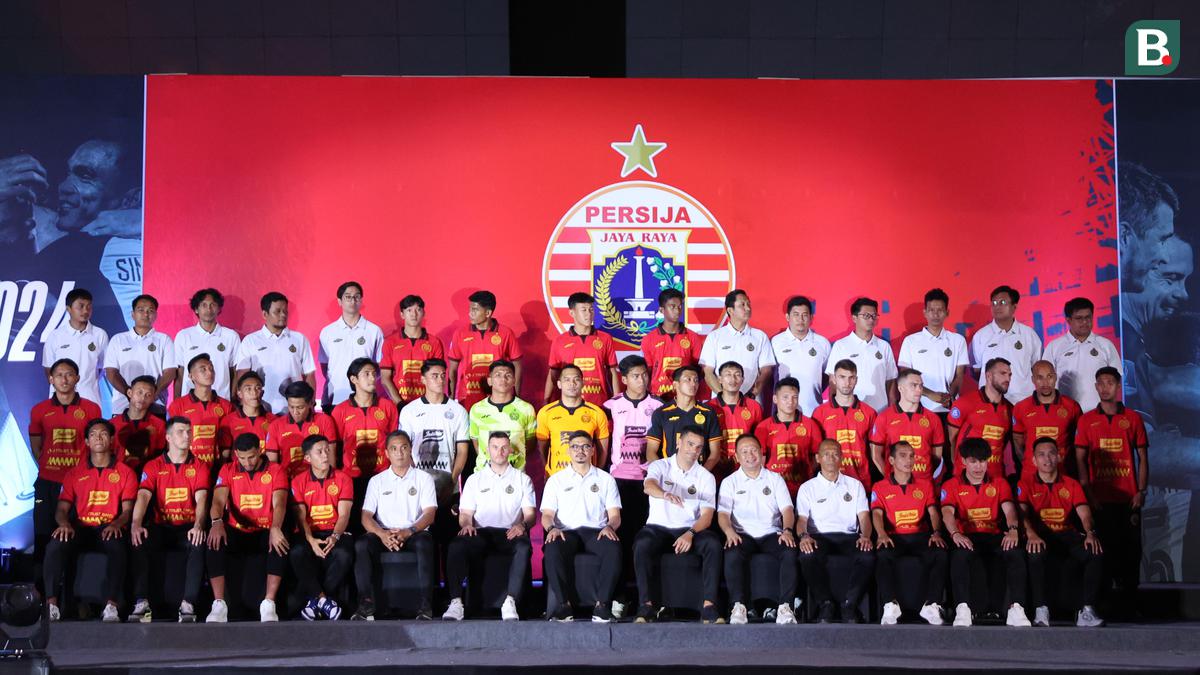 Squad Persija Jakarta di BRI Liga 1 2024/2025