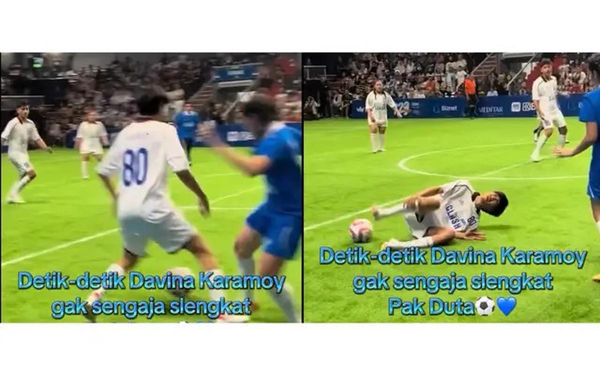 7 Momen Duta Sheila On 7 di Mini Soccer Clash, Tak Sengaja Dislengkat Devina Karamoy