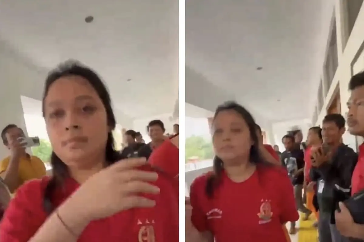 Terdakwa penggelapan sembilan unit mobil rental Caroline Parewang