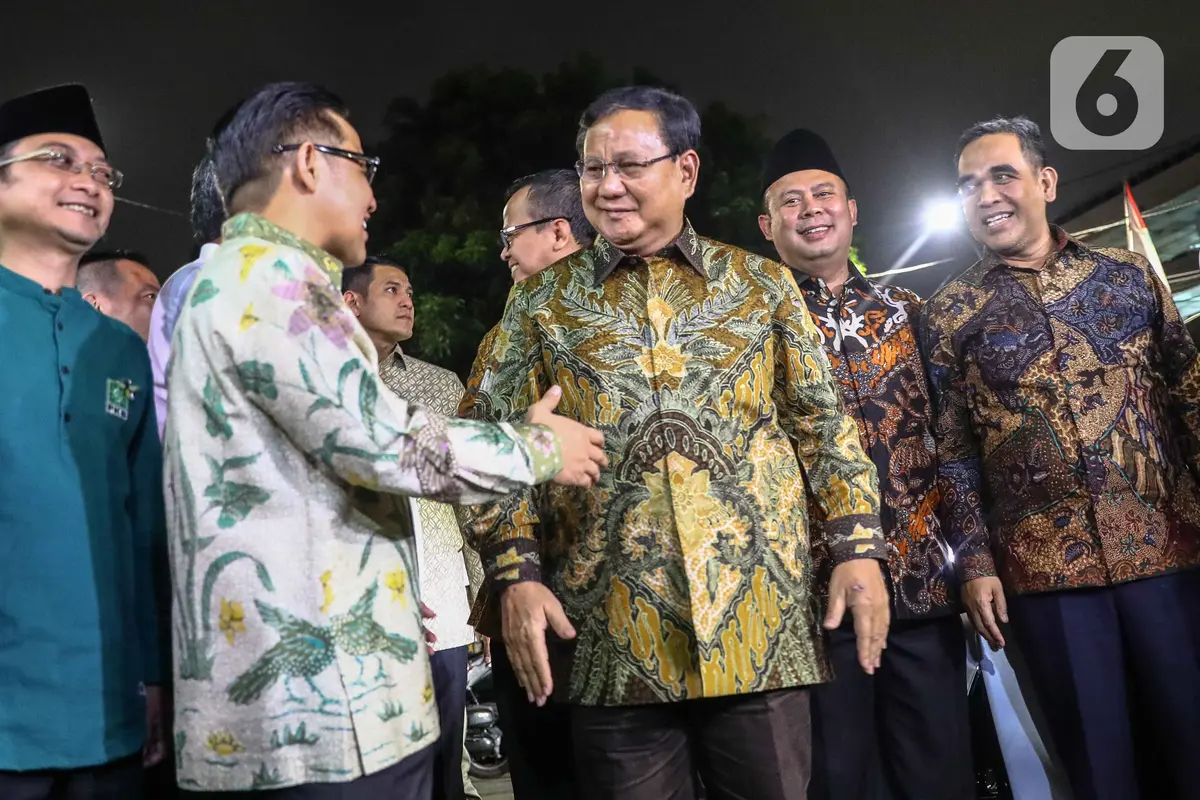 Prabowo Sambangi Markas PKB