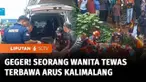 Pengendara yang melintas di Jalan Inspeksi Kalimalang, Jakarta Timur, dikejutkan dengan penemuan jasad wanita. Diduga korban terbawa arus kalimalang dari Bekasi hingga Cipinang Melayu, Jakarta Timur.