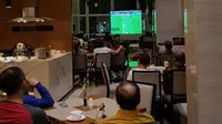 Santika Premiere Hayam Wuruk Jakarta rutin menggelar nobar Live Piala Dunia 2018. Venue nobar di Kicir-Kicir Restaurant.