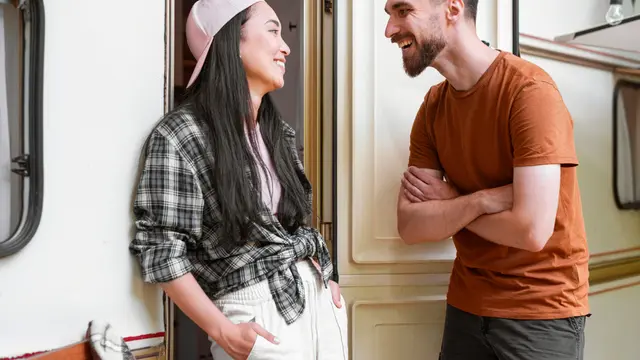 Couple Talking