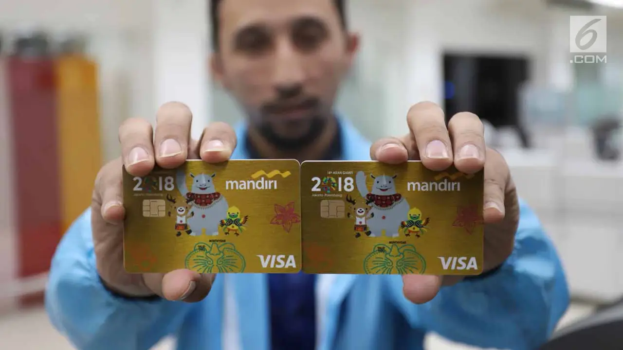 Mengintip Pembuatan Kartu Kredit Edisi Asian Games